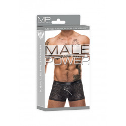 male power Boxer Zip Pouch Noir
